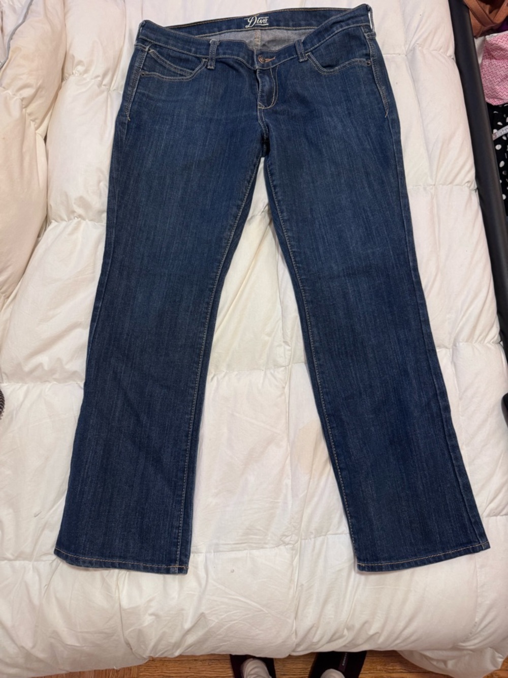 Old Navy Dark Blue Flare Jeans